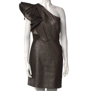 Veronica Beard - One-Shoulder Mini Dress - Sz M/ US 6